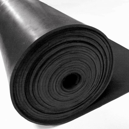 12" x 12" Gray Silicone Rubber Sheet 3/8" thick 70 durometer 