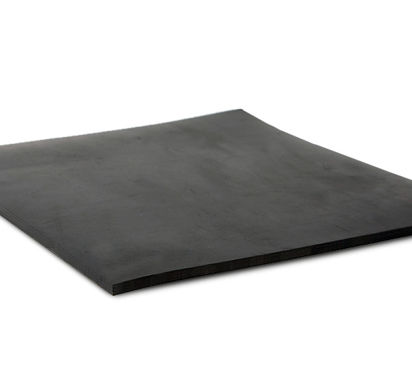 No Backing 36 Length 24 Width 60A Durometer 0.125 Thickness Black Neoprene Sheet Smooth Finish